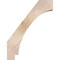 Ekena Millwork 5 1/2"W x 20"D x 26"H Imperial Smooth Knee Brace, Douglas Fir BRC06X20X26IMP00SDF - alternate 2